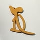 thumbnail image 1 of pstuiky Broche de madera con diseño de imagen adorable, broche para suéter, broche vintage para chal, broche de madera natural, 1 of 3