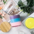 thumbnail image 4 of 10oz, 8 Pack Thickened Glass Jars With Metal Lids, Candle Containers for DIY Craft (8pcs Clear), 4 of 7