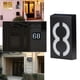 thumbnail image 4 of Injueey Señal de placa de puerta Solar Digital, tamaño de luz, lámpara desenchufada, iluminación, adornos Led, paisaje, placa de casa Iluminación y accesorios Numero 3, 4 of 6