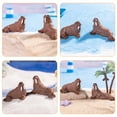 thumbnail image 4 of Set of 10 Mini Figurines for Aquarium Decoration, Realistic Resin Sea Animal Figures for Fish Landscaping and Kids Toys, 4 of 9