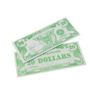 Play Money, 20.00 Doller Bills - Pack of 1000