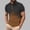 (Casual 76)Brown, variant on Plus Size T-Shirt for Men Fashion TShirt Summer Casual Print Short Sleeved Half Button Turndown Collar Breathable Oversize Tops Tees