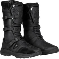 Tourmaster Highlander ADV Mens Leather Motorcycle Boots Black 8 USA