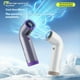 thumbnail image 4 of Ventilador Portátil Recargable de 4000 MAh, Potente Viento, 199 Velocidades, Eléctrico, Pantalla Digital, Turbo Ajustable para Deporte C, 4 of 5