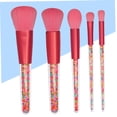 thumbnail image 4 of UPOUART 5Set Makeup Brushes Cosmetics Brush Set Candy Shaped Handle Fiber Material Charming Daily Use, 4 of 8