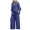 Blue, variant on ibiyuan Travel Outfits for Women 2 Piece Sets for Women Long Sleeve Shirts & Wide Leg Trousers Loose Fit Dressy Cotton Linen Sets Outfits 2025