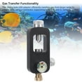 thumbnail image 4 of Adaptador de Repuesto para Tanque de Buceo, Equipo de Buceo de Aluminio Con Manómetro para Cilindro de 0,5 L y 1 L, Fácil Transferencia de Gas de Tanques Más Grandes A MÁS, 4 of 7