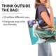 thumbnail image 2 of Balery Stylish Sunglasses Iguana Bolsa Tote Estilo Estético con Cremalleras, Bolsa de Hombro, Bolsa de Compras Grande y Plegable, 2 of 8