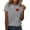 A-Grey, variant on Tiweut Tshirts Women Short Sleeve Heart Printed Design Crew Neck Tee Tops