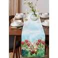 thumbnail image 3 of Pumpkin Table Runner Farmhouse Kitchen Dining Table r Table Center Autumn ration Indoor Outdoor Party, 3 of 5