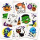 thumbnail image 1 of wonima02 Individual Halloween Temporary Tattoos for Kids - Pack of 160-2 Inch Non-Toxic Tattoos in 8 Spooky Designs - Trick or Treat Halloween Gifts, Party Favors Supplies, and Goodie Bag Fillers, 1 of 1