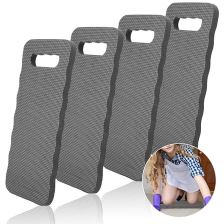 topjuju 4 PCS Garden Kneeling Pad, Comfortable Knee Pad Cushion, Knee Mat Waterproof Foam Knee Pads for Gardening, Cleaning, Baby Bath, Yoga, Praying and Exercise