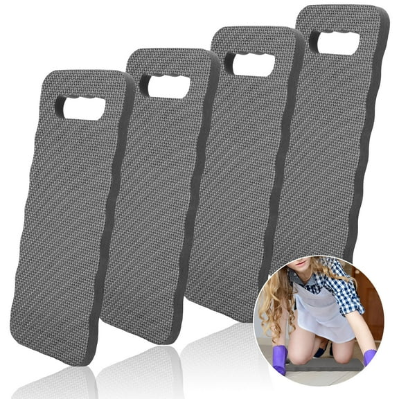 topjuju 4 PCS Garden Kneeling Pad, Comfortable Knee Pad Cushion, Knee Mat Waterproof Foam Knee Pads for Gardening, Cleaning, Baby Bath, Yoga, Praying and Exercise