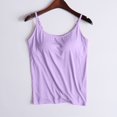 thumbnail image 2 of Camisoles for Women with Built in Bra Tank Adjustable Spaghetti Strap Shirts Summer Casual Cami Soft Comfy Tunic Yoga Athletic Top Going Out Top, 2 of 6