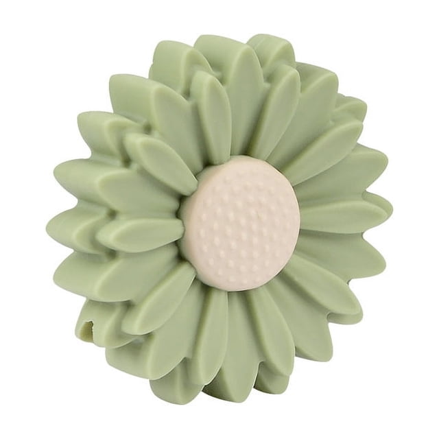 Cuentas de silicona de girasol hechas a mano, llavero con cuentas, pulsera, accesorios de joyería, cuentas sueltas