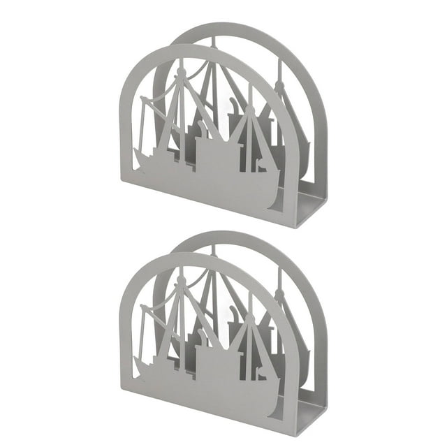 Napkin Holder,2pcs Napkin Holder Multipurpose Metal Upright Napkin Holder Napkin Dispenser Stand Dependable Performance