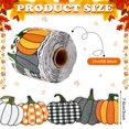 thumbnail image 2 of Tablón de anuncios Spiareal, 21 m, diseño de búfalo a cuadros con forma de calabaza, 2 of 7