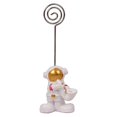 thumbnail image 1 of Astronaut Business Card Holder Reusable Fine Workmanship Restaurant Menu Stand Metal Holder Stand Desktop Card Holder, 1 of 5