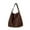 Brown, variant on AUDeals Women Large Suede Tote Bag, Big Capacity Slouchy Shoulder Bag, Suede Purse Satchel Work Handbag, Winter Crescent Bag for Travel Daily Use