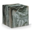 thumbnail image 1 of Pemberly Row Table d'Appoint Intérieur/extérieur en Béton à Fini Marbre Vert, 1 of 8