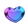 thumbnail image 2 of BAETEUY Jewelry Tray Polished Mirror Surface Stainless Steel Heart Shape Ring Necklace Earrings Display Dish Household Supplies, 2 of 8