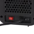 thumbnail image 3 of Calentador de aire negro, calentador de aire de 800 W, calentador de aire de escritorio negro, calentador de aire resistente y duradero, 3 of 12