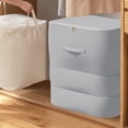 thumbnail image 4 of Sac de Rangement de Compression Robuste pour Voyage et Maison, Organisateur de Couette Extensible avec Double Fermeture Éclair et Matériau Imperméable, 4 of 6