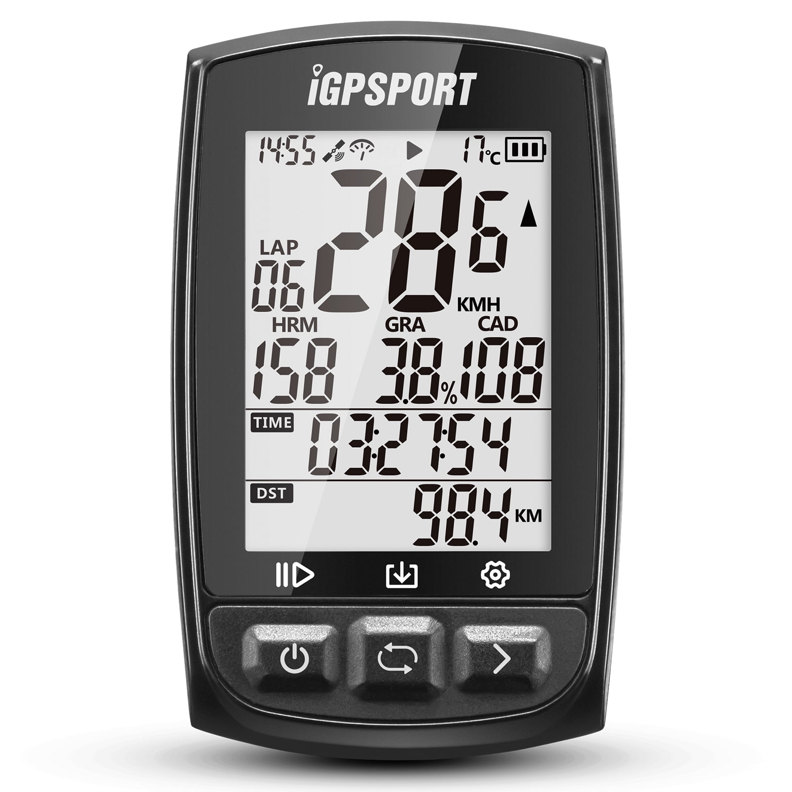 IGPSPORT iGS10S Bike Cycling Computer Stopwatch with Other Optional Accessaries 