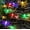 Multicolor, variant on Perfect Holiday 100 LED Solar String Lights,Waterproof for Outdoor Home decor, Christmas, Parties, Garden - White