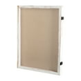 Emma + Oliver 18x24 Shadow Box Display Case with Linen Liner, 8 Push ...
