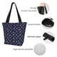 thumbnail image 4 of Fotbe Sea Jellyfish Bolsa de Playa con Estampado, Bolsa de Hombro, Bolsa de Mano Espaciosa, Bolsa de Viaje Ligera, Bolsa de Compras Versátil, 4 of 6
