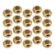 thumbnail image 1 of Cuentas espaciadoras redondas suaves, 20 piezas espaciadoras de acero inoxidable, accesorios de pulsera DIY, accesorios para hacer joyas, diseño aerodinámico, 1 of 12