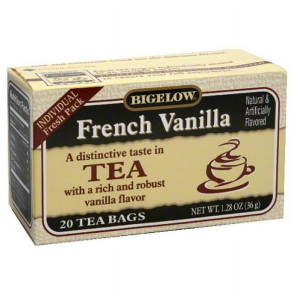 BIGELOW TEA FRNCH VNLA-20 BG -Pack of 6