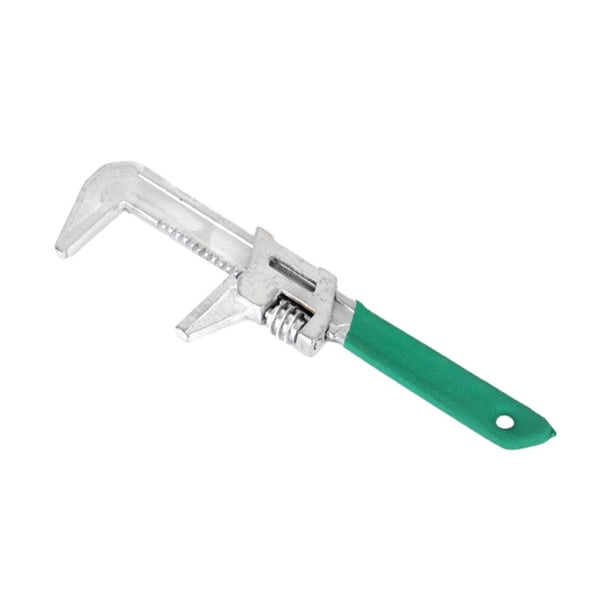 Llave ajustable tipo F, llave de apertura amplia, herramientas de bolsillo de Metal universales multifunción, llave de ángulo recto para proyectos de 65mmx230mm