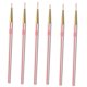 thumbnail image 5 of FENGGUIQU 6Ud Pinceles Para Pintura De Rosa Oro Para Nail Art Y, 5 of 8