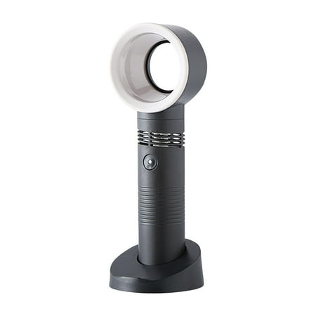 

Small Leafless Fan Handheld USB Fan Three Windshield Silent Leafless Fan