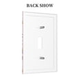 thumbnail image 2 of DouZhe 1-Gang Toggle Switch Wallplate, Pink Hair Salon Decorative Wall Plates, 2 of 7