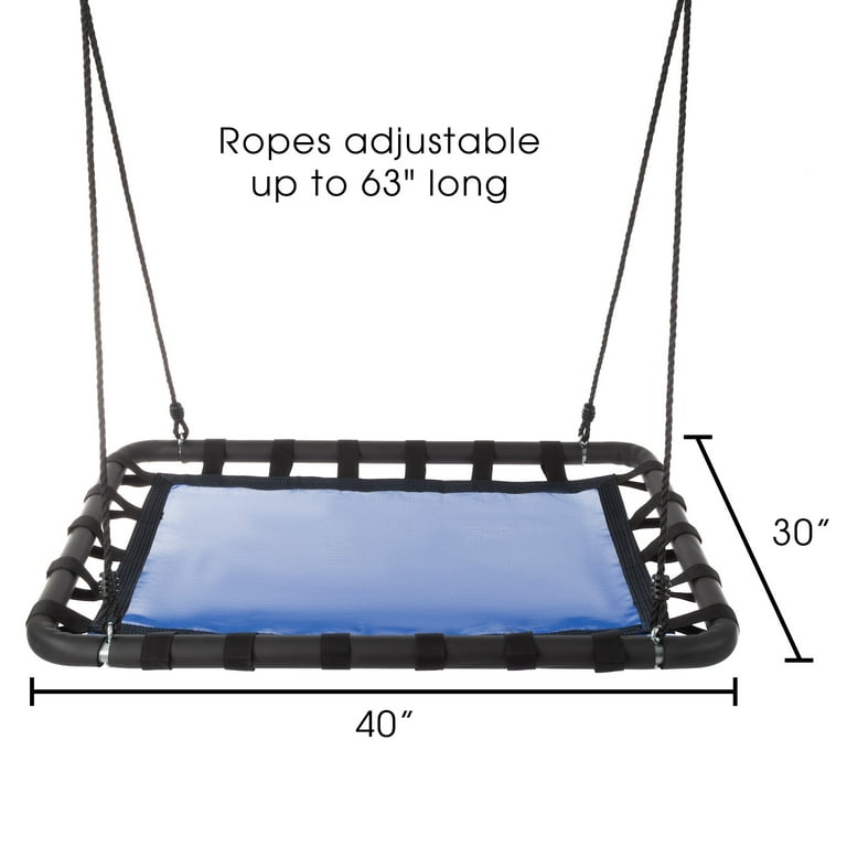 Free Shipping! Platform Swing? 40? x 30? Rectangle Hanging