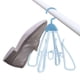 thumbnail image 1 of Organizador de zapatos, percha plegable para baño, fácil de guardar, para balcón, con capacidad para 4 personas, giratorio, multiusos, versátil, para azul, 1 of 8