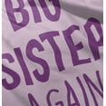 thumbnail image 4 of Big Sister Again Older Sibling Cute Youth T Shirt Tee Girls Infant Toddler Brisco Brands 2T, 4 of 5