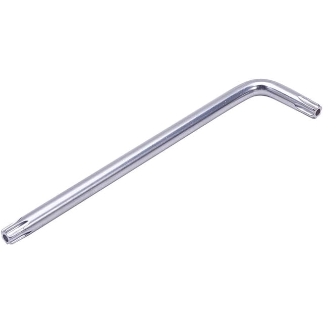 HUGFEGWE T50 Long Tamper Proof Torx Star Key Bit Wrench L-Shape Nickel Plating 1Pcs CJB91-23218