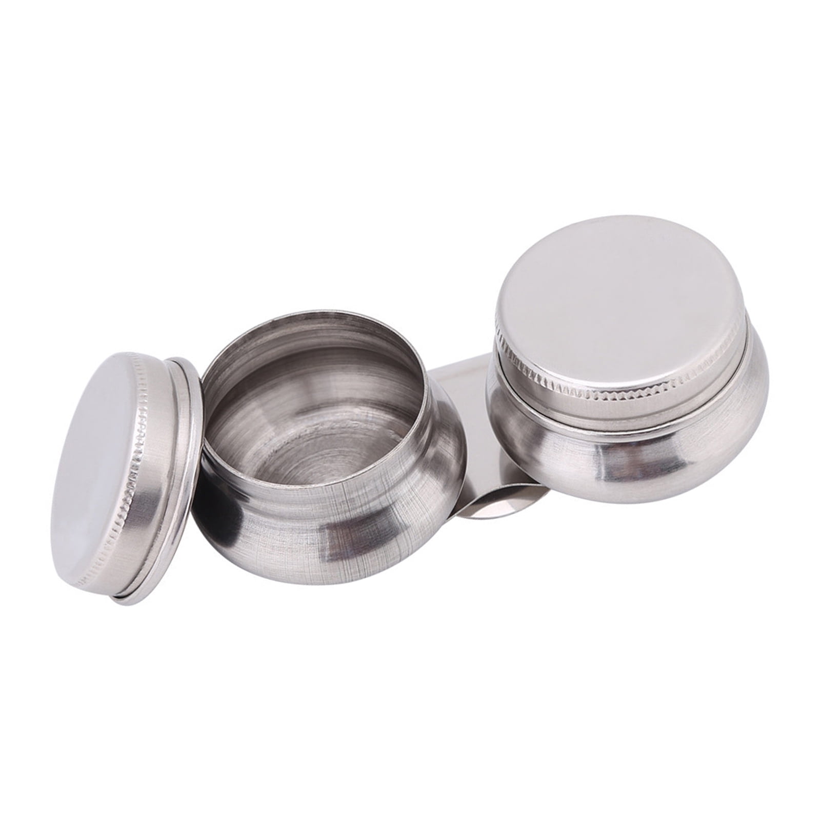 Palette Cup Solvent Cup Palette Clip Cup Stainless Steel Large Double