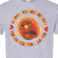 thumbnail image 4 of Inktastic Happy Thanksgiving with Cute Turkey T-Shirt, 4 of 5