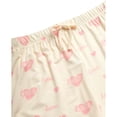 thumbnail image 6 of Andree Joan Womens Pajama Sets - 2 Piece Collared Sleep Shirt & Sleep Shorts for Women Sleepwear Set, 6 of 7