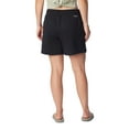 thumbnail image 2 of Columbia Women Regular fit Mid Rise Sweat Shorts Large Grey Solid, 2 of 6