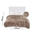 thumbnail image 3 of Cobertor Siberia Borrega Castelog King Size 2.35M X2.20M Beige, 3 of 3