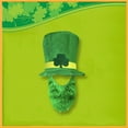 thumbnail image 2 of Kaemgyyd 2 PC St Patricks Day Hat Trendy Patrick Party Green Top Hat with Beard St. Patrick's Day Accessories for Men and Women, 2 of 5