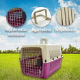 thumbnail image 5 of Transportadora De Viaje Portátil Rosa Importadora La Merced Plástico Resistente, 5 of 5