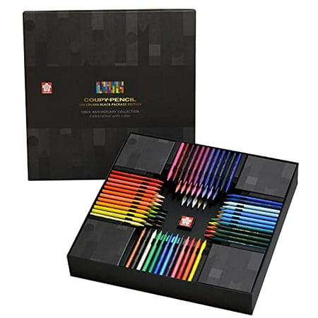 Sakura Color Products Color Pencil Coupy Pencil 100 Colors Black ...