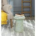 thumbnail image 2 of Safavieh Imperial Scroll Ceramic Garden Stool in Light Aqua, 2 of 3